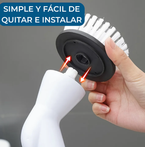 Fregadora Cepillo Eléctrico de Limpieza 6 en 1