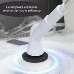 Fregadora Cepillo Eléctrico de Limpieza 6 en 1
