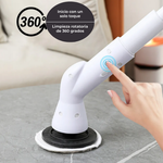 Fregadora Cepillo Eléctrico de Limpieza 6 en 1