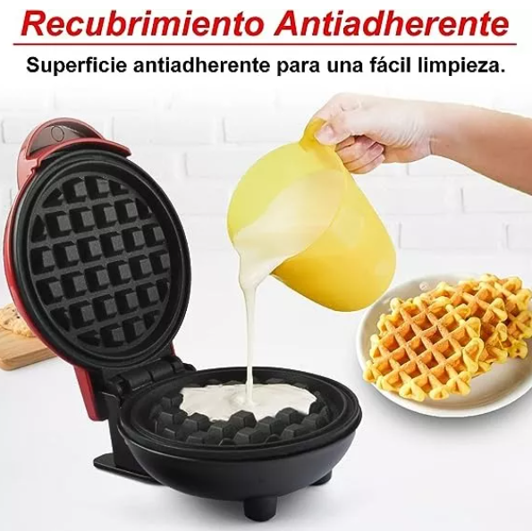 Mini Waflera en Forma de Corazón