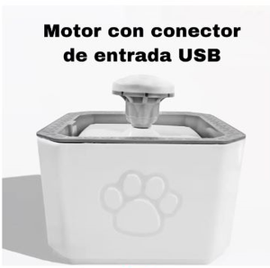 Fuente de Agua Automática para Mascotas