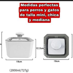 Fuente de Agua Automática para Mascotas
