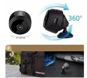 Mini Cámara de Seguridad WiFi 1080p