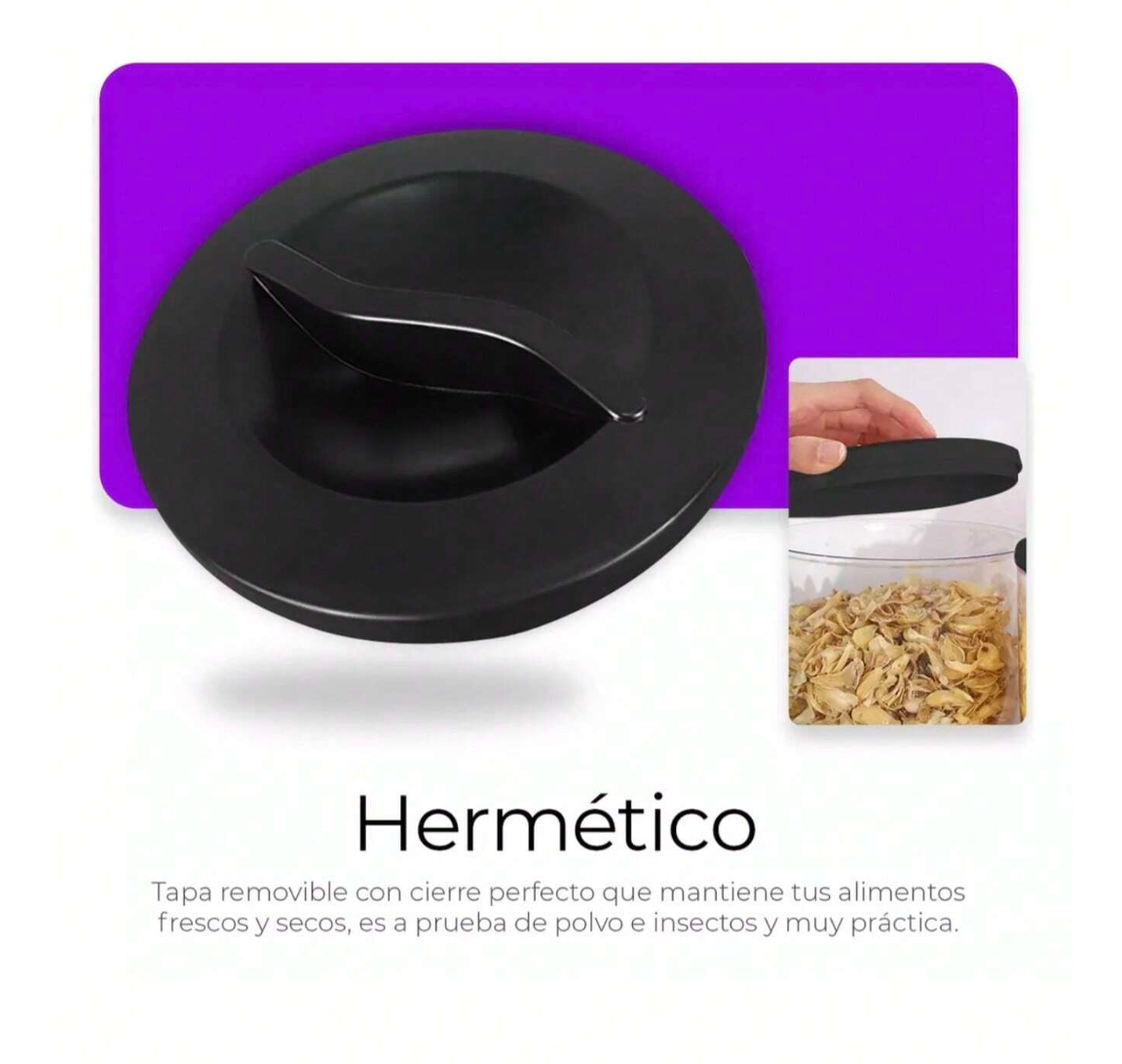 Dispensador Doble de Cereales y Alimentos Secos