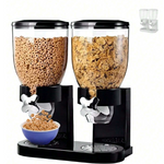 Dispensador Doble de Cereales y Alimentos Secos