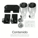 Dispensador Doble de Cereales y Alimentos Secos