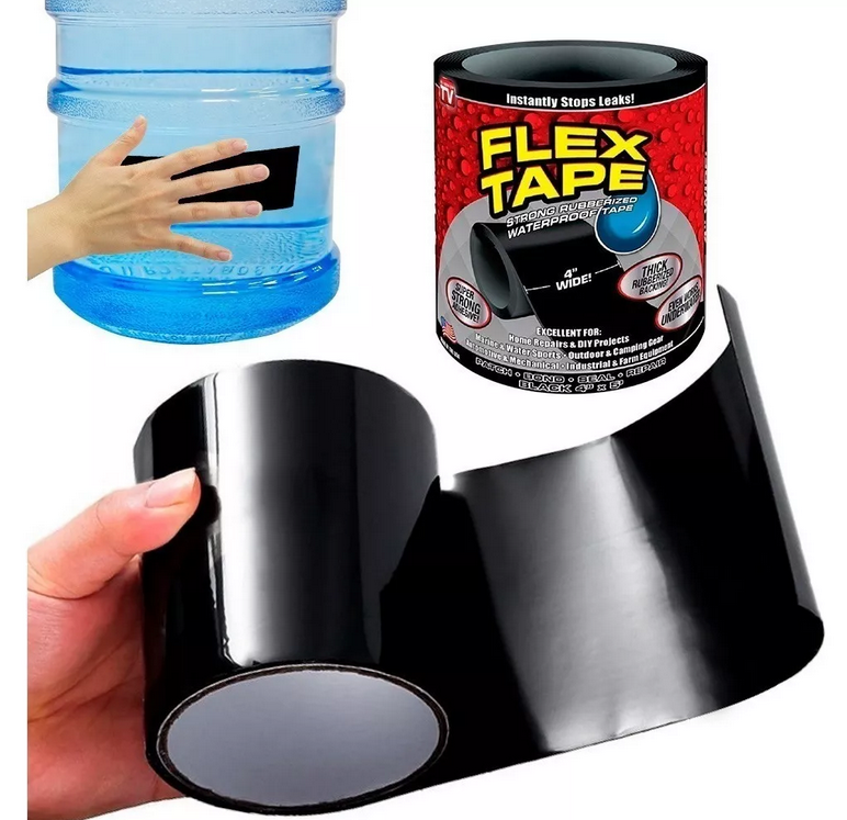 Cinta Flex Tape Adhesiva Antifugas – Sella, Une y Repara Todo