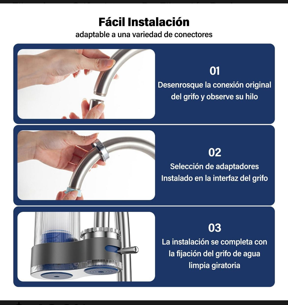 Purificador de Agua para Grifo ZSW-060