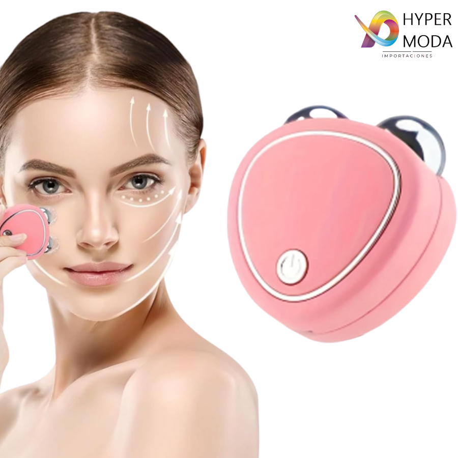 Masajeador Facial Microcorriente Reafirmante y Antiedad ✨