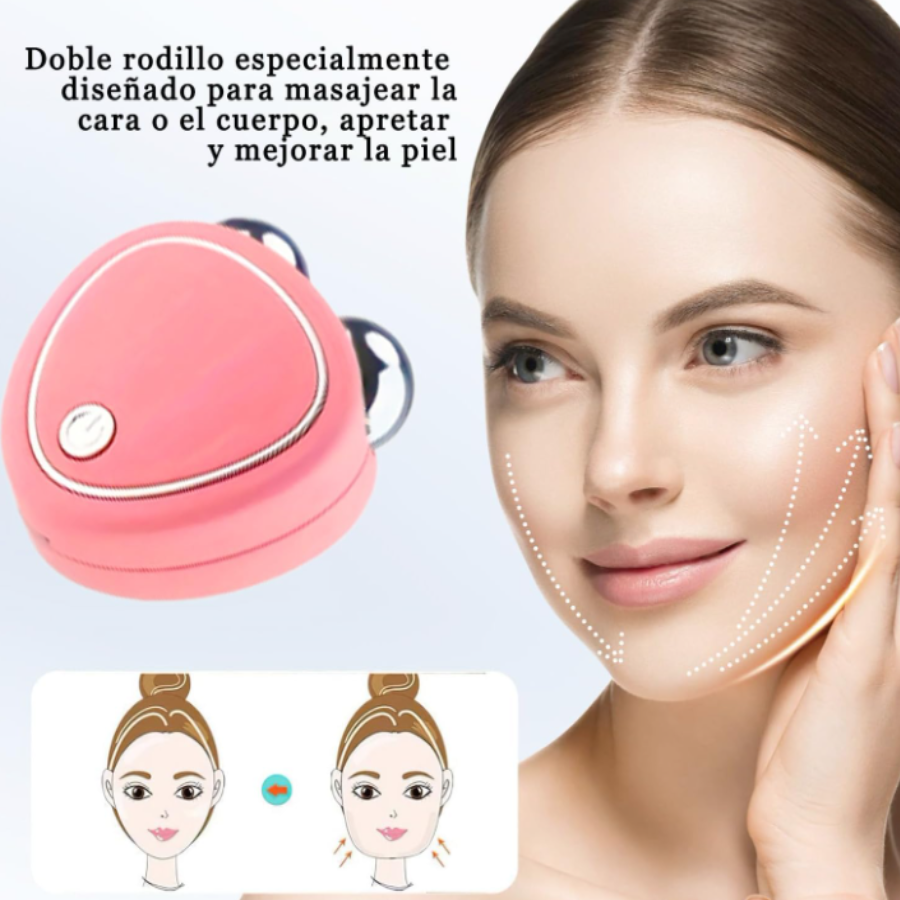 Masajeador Facial Microcorriente Reafirmante y Antiedad ✨