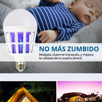 Bombillo Mata Mosquitos 2 en 1