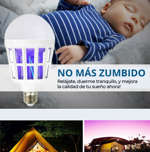 Bombillo Mata Mosquitos 2 en 1