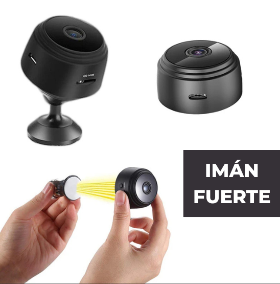 Mini Cámara de Seguridad WiFi 1080p