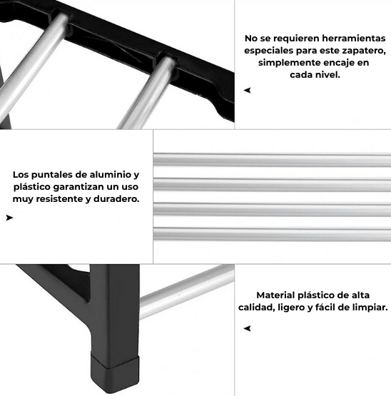 Organizador Metálico de 5 Niveles
